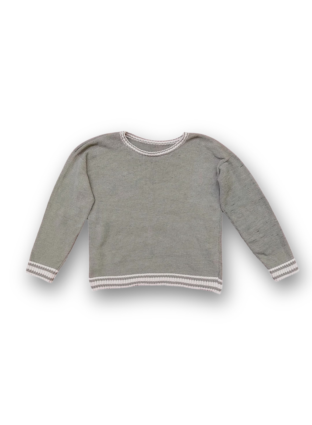 Mate Green Knit Crewneck Pullover