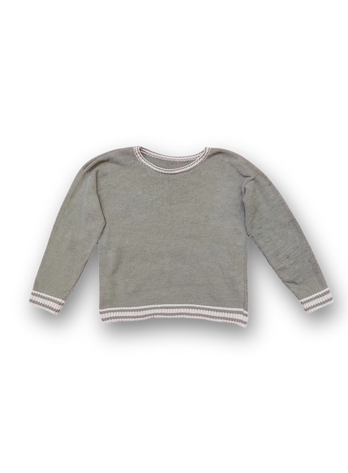 Mate Green Knit Crewneck Pullover