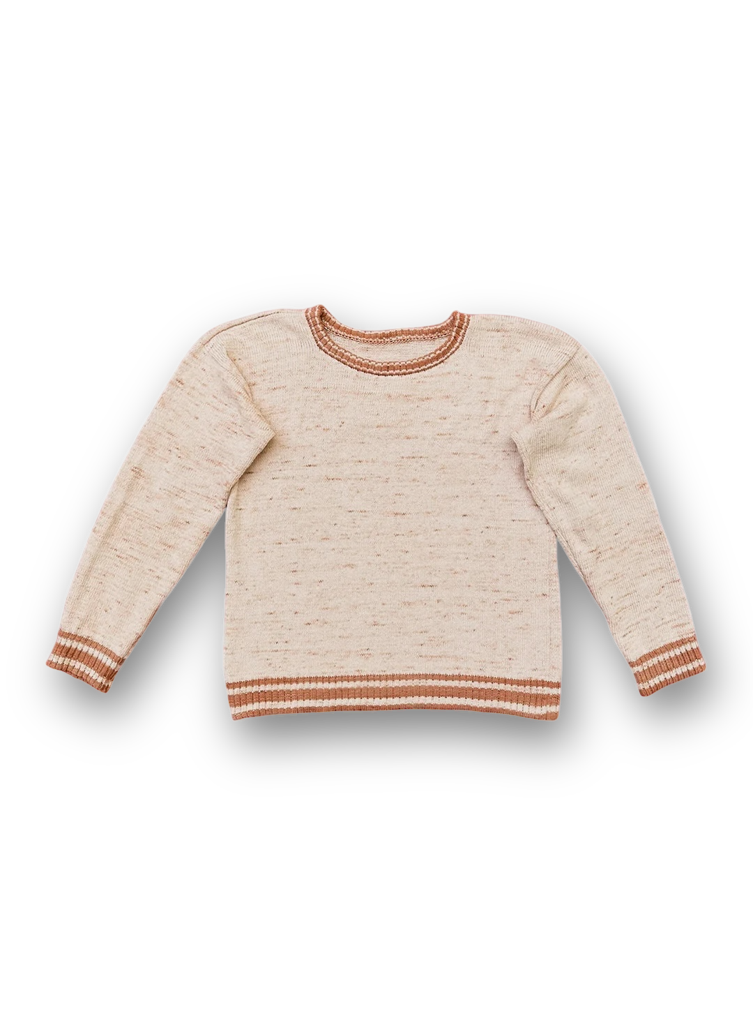 Pecan Sand Knit Crewneck Pullover