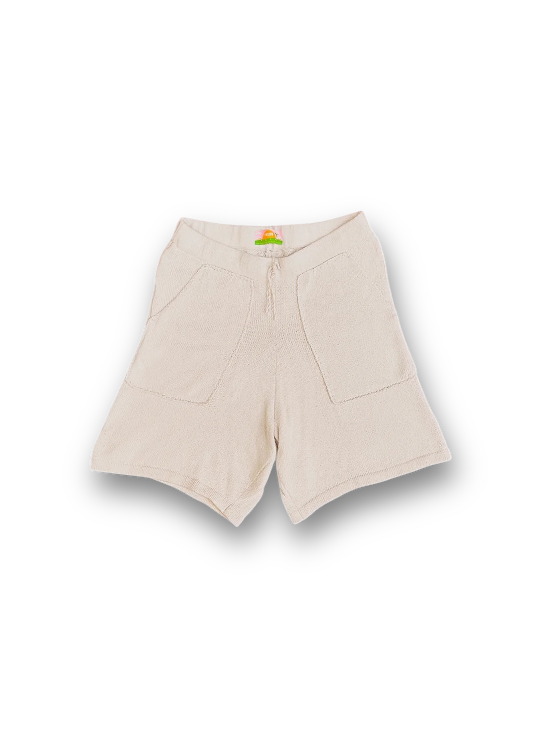 Raw Cotton Knit Short
